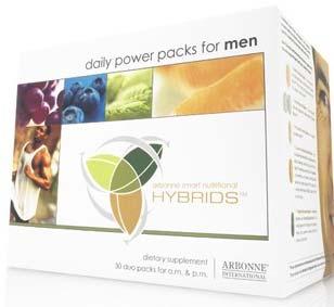 packs 12 supplements per day No probiotics 400 mg Antioxidant blend Men