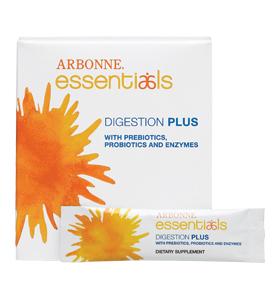 Digestion Plus New Item #2063; $49 SRP Provides prebiotics, probiotics and enzymes to help support optimal digestive health Mild-flavored powder that can be added to any cold or room temperature