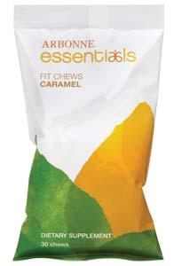 Fit Chews New product Item #2067 (Caramel); $19 SRP