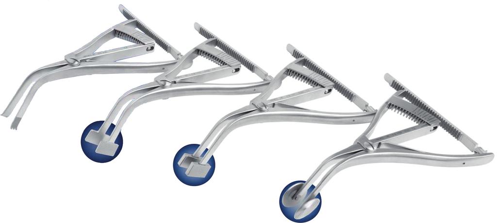 Tibial Spreaders Scott Femoral Tibial Tensor/Spreaders Used before determining femoral component rotation to help properly tense the medial and lateral ligaments and help assure a stable, balanced