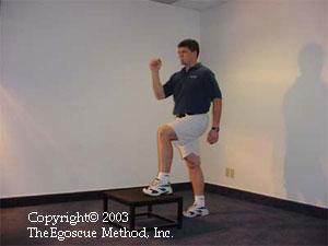 Step Ups- Why this exercise? The muscles of the hip and pelvis are the primary source of athletic power and locomotion.