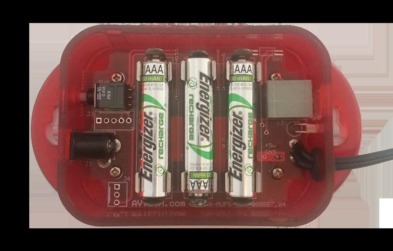 When you first connect the MUPS to power, allow the batteries to charge for 24 hours before you test or depend on the battery back up. MUPS Batteries Do not use alkaline batteries in the MUPS.