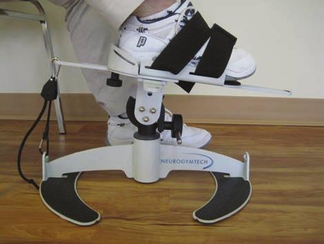 Complete the movement by allowing the Foot Plate to return to the starting position. Perform a series of repetitions to fatigue ankle muscles and initiate the training effect.