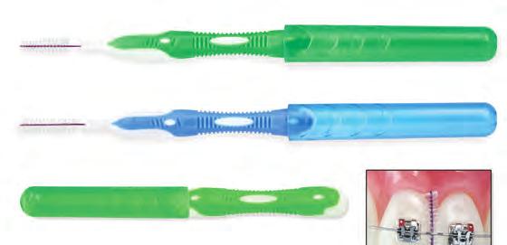 Brush head is adjustable for hard to reach areas Perfect for on-the-go orthodontic usage with protective cap Item #: OT-TB