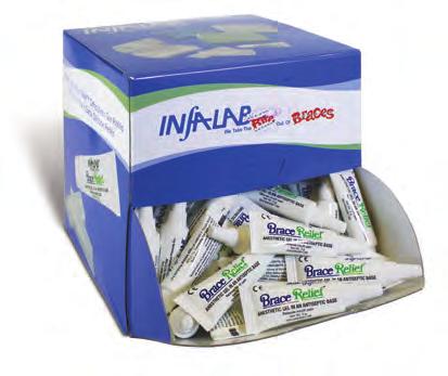 hygiene kits or give out individually Apply to tissue at the first sign of irritation