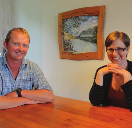 NEW ZEALAND FARMERS UNLOCKING THE MOLASSES BENEFITS STUART & GAYLE LITCHFIELD Getting energy levels and condition scores up after calving and pre-mating is definitely much easier