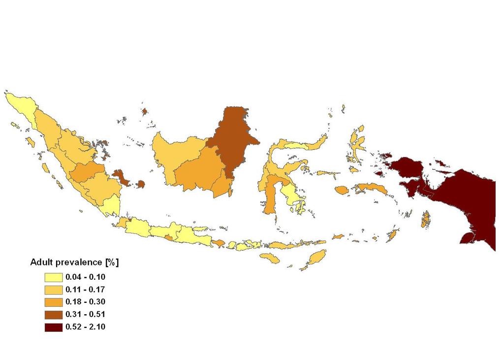 HIV DR assessment: Indonesia Threshold survey to measure transmitted HIV drug resistance completed among IDUs in Jakarta Sequencing