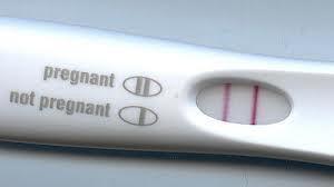 Pregnancy: Pregnancy Tests Test for HCG in urine. Test positive from first day of missed period.
