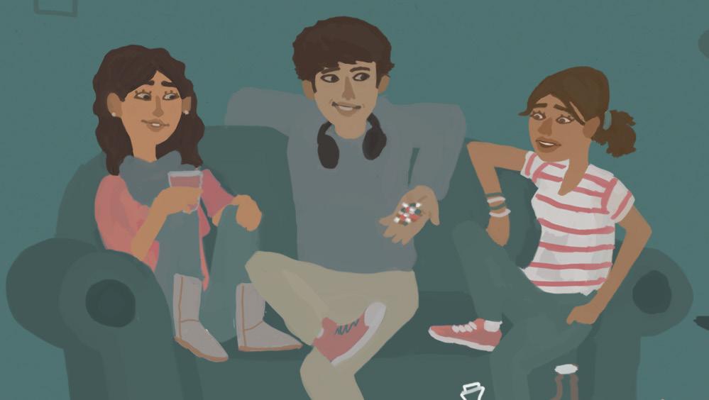 Teen Prescription Drug Abuse About this Guide The guide is intended to encourage reflection and discussion around Choices, a new animated video designed to educate teens about the potential dangers