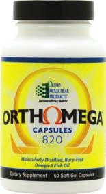 Orthomega utilizes the shortest catch-to-capsule time in the industry and the TRUglyceride process to create the best-formulated professional fish