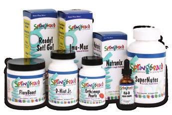 Springboard supplements support children s health as they grow and develop.