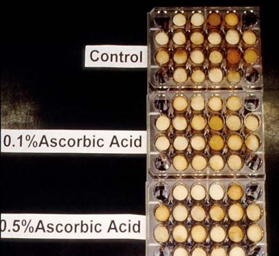 Ascorbic Acid Effects on Pear Disc