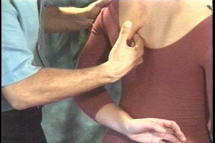 Chapter 6: Scapula Rotation Dr. Rettner: I demonstrated the scapula rotation move from polarity therapy. The rhomboid muscle, which I worked with, is a muscle of respiration.
