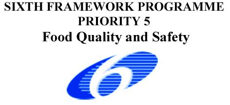 EC - DG RTD - Research Ongoing research projects currently funded Sixth and Seventh framework program-proposals Network