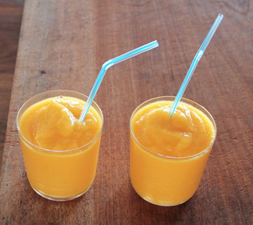 Mango Superfood Filled with superfoods, this smoothie is super healthy and very tasty. Raw honey contains bioflavonoids that help the body to release hormones in a balanced manner.