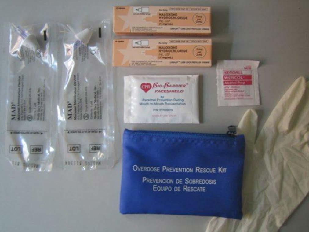 Take Home Naloxone Kits Image available from: