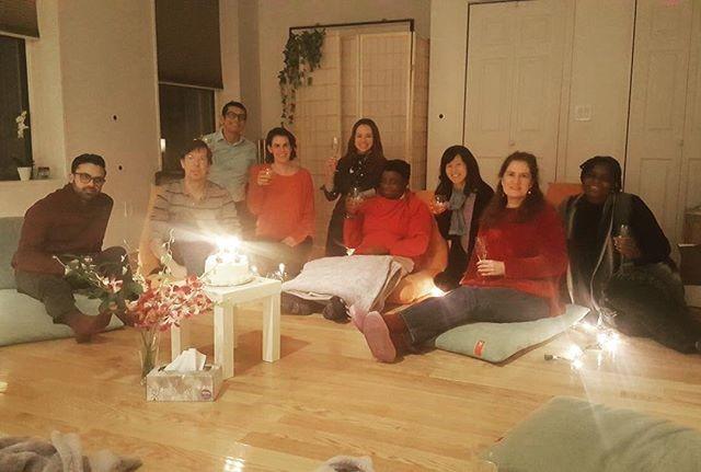 February 2018 Newsletter Members Celebrate the New Year On New Year s Eve, a small group of members got together to celebrate the level passing of several