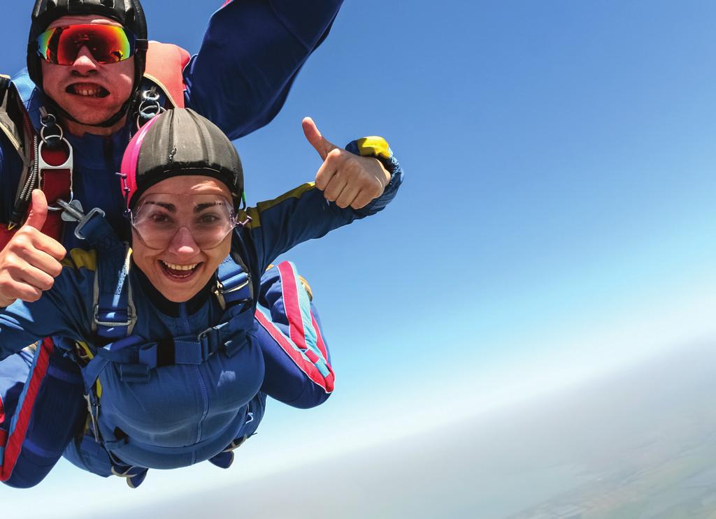 Get active... Up for the challenge of cycling 100 miles? Or maybe you want to tick that skydive off your bucket list? Whatever you fancy doing, we can help you make it happen.