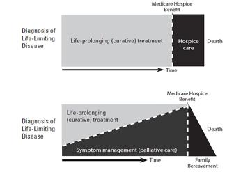 The system response to SUPPORT: the palliative care model The growth of palliative care and hospice Palliative care programs Increase from 25% to 63% of US hospitals 2000 2009 Palliative care