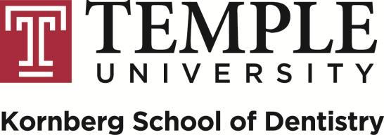 presents THE TEMPLE DENTAL COMPREHENSIVE SURGICAL IMPLANT COURSE Session #1: January 10-12, 2019 Diagnosis and Treatment