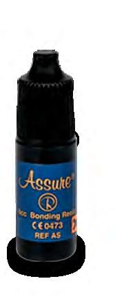 Assure Plus: In addition to all the substrates Assure bonds to, Assure Plus will bond Zirconia and acrylic temps without additional primers and to porcelain without Hydrofluoric acid.