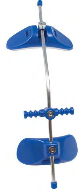 Asher Facebow Ideal for arch condensing, which reduces the chance for root resorption.