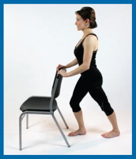 This puts stress on the structures in your feet, ankle and right up to your knees and back! Therefore it is important to perform calf stretching regularly.