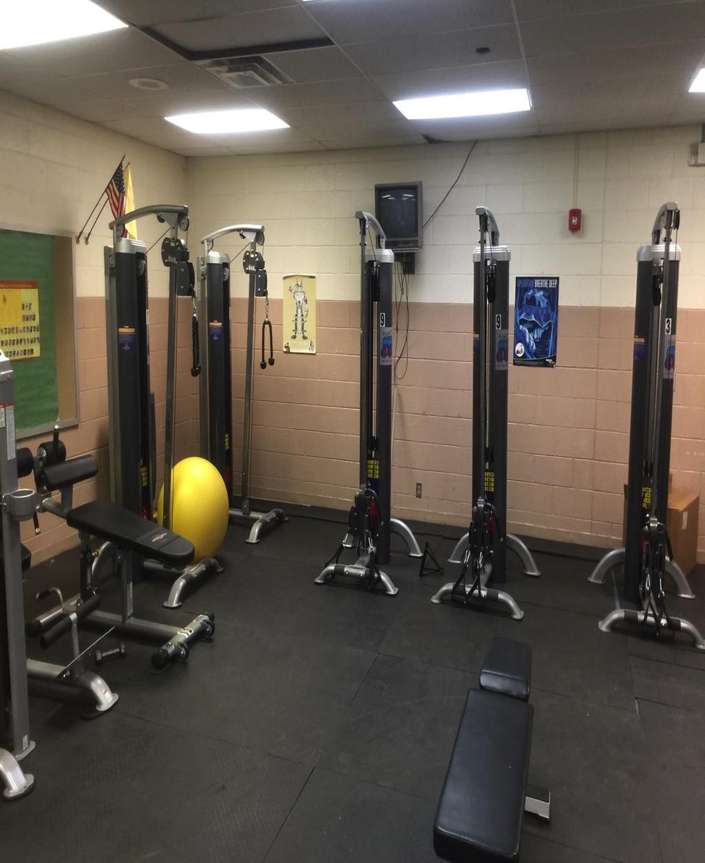 TBA Weight Room Concerns Cardio Equipment/Selector (Cable Equipment: Cardio selector equipment appear to be in good working condition Need additional signage for cardio