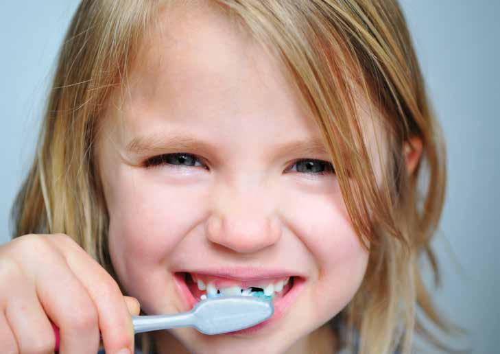 until age 18 Brushing with just water and a soft toothbrush is recommended for children under