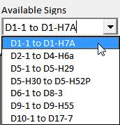 ODOT Signs have been split into several categories as shown below: Select the desired Category to access the various signs associated with the category.