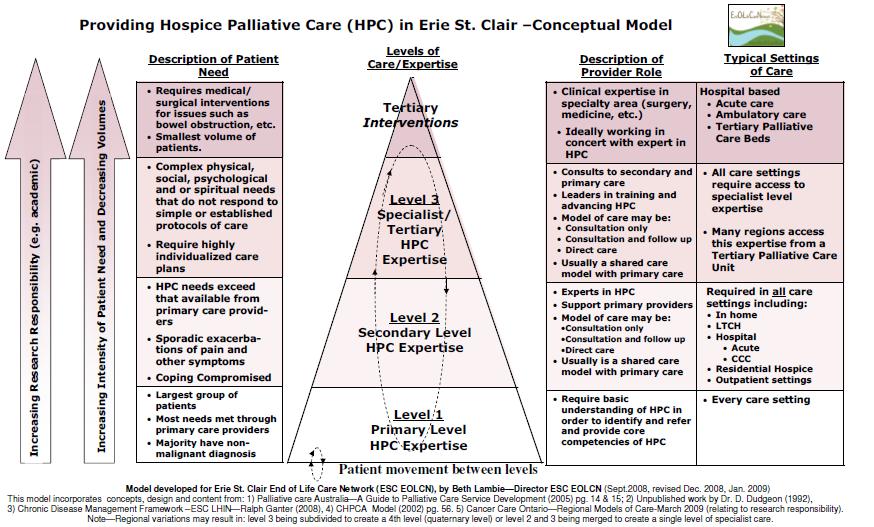 Shared Care Model Palliative care should be a two-pronged approach: Primary