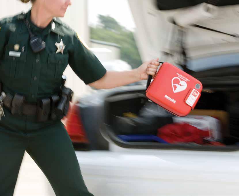 For those trained to save a life As a BLS trained responder, an AED and CPR can help you save a life.