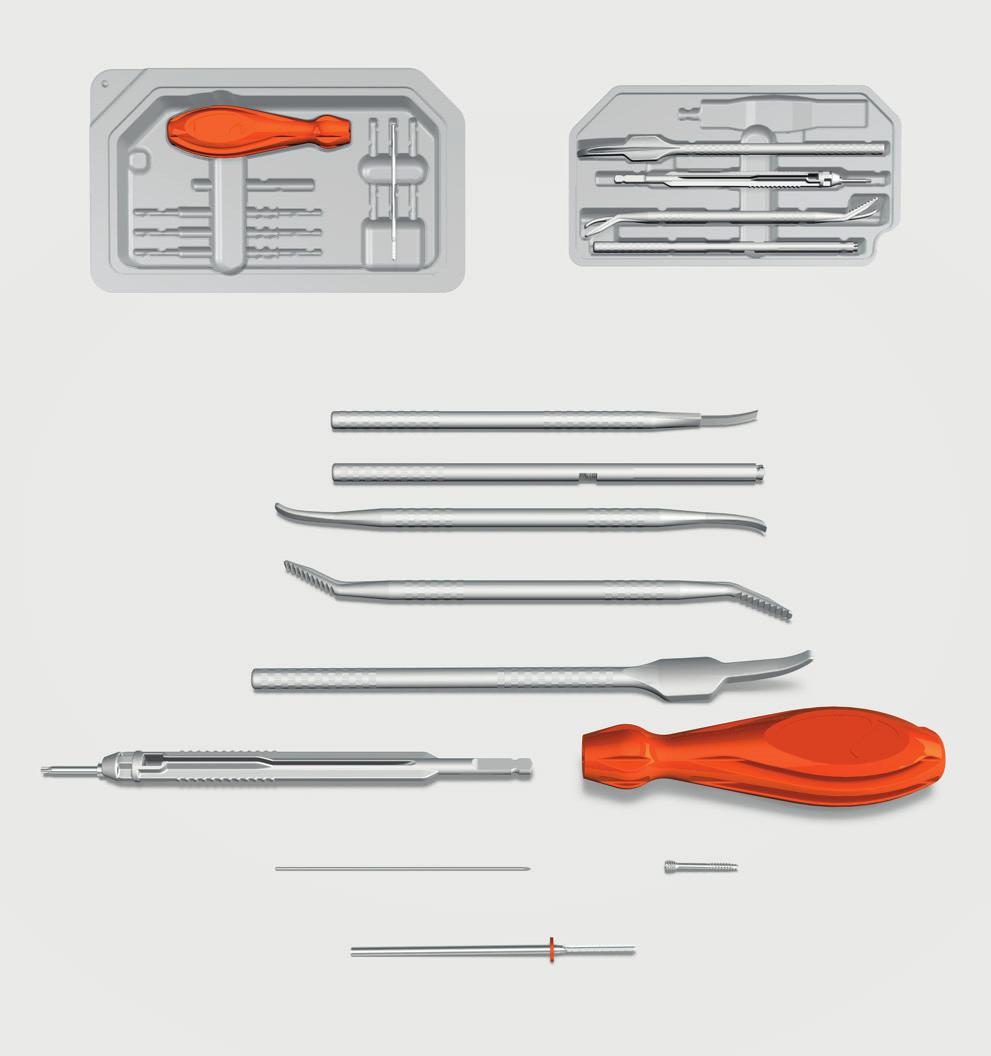 NEOMIS UK SET NEOMIS UK set is a sterile, single-use instrumentation for minimally invasive surgery in the forefoot.