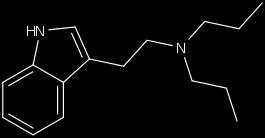 N-[2-(1H-indol-3-yl)]ethyl-N-propylpropan-1-amine C16H24N2 M w (g/mol) 244,38 Salt form/anions detected StdInChIKey Compound Class Other NPS detected Add.info (purity.