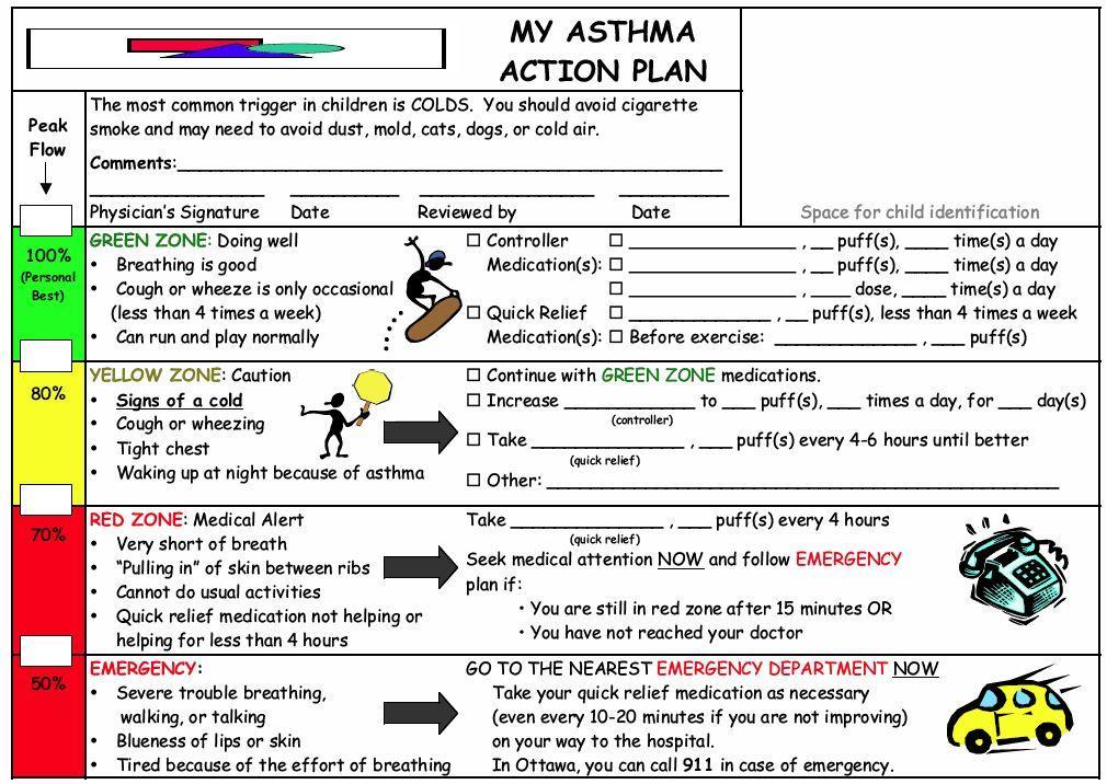 Pediatric Asthma Action Plan Sample www.cheo.on.ca/english/pdf/asthma_action_plan.
