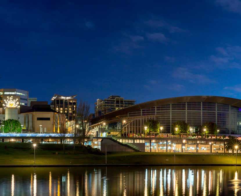 Location, location, location Vibrant Adelaide is globally renowned for its innovation, world class facilities, ease, value, safe clean surrounds and superb climate.