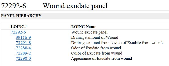 Request 5: Wound Exudate Panel Remove 72291-8 Drainage amount from device from this panel. That should be specific to drainage devices.