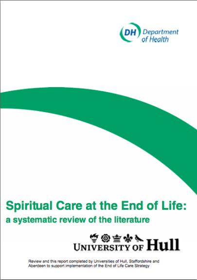 Spiritual care in health care: where are we