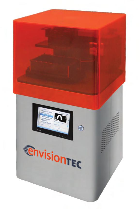 EnvisionTEC 3D printers deliver tight-fitting crowns and orthodontic models with a best-in-class
