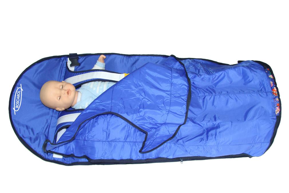 The device is intended to be used for newborn and children transport, approximately from 1 to 24 months old (shoulder /