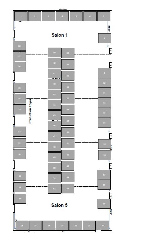 EXPO Layout TBD Reasons to Exhibit Priority Placement for Exhibit Space - CalACT Members receive priority placement for booth displays on a first come, first serve basis.