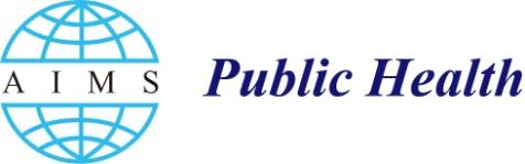 http://www.aimspress.com/journal/aimsph AIMS Public Health, 3 (3): 423-431 DOI: 10.3934/publichealth.2016.3.423 Received date 17 March 2016, Accepted date 22 June 2016, Published date 24 June 2016.