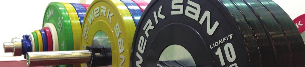 4 Werksan bumper plates LionFit Werksan Lionfit bumpers are engineered towards athletes that put in work, day in and day out.