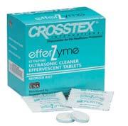 E erzyme Ultrasonic E ervescent Cleaner Tablets Contains fast acting protease enzymes.
