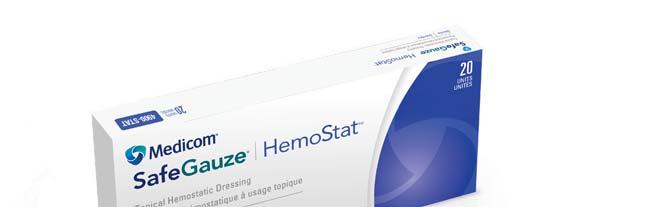 50 004900 SafeGauze HemoStat Topical Hemostatic