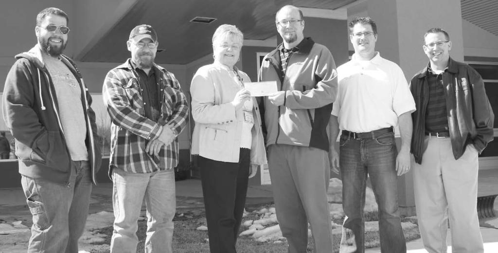 The funds were raised through the Kinsmen Club s annual Lotto 365 a major fundraiser for the Kinsmen who in turn find ways to redirect the funds back into the community.