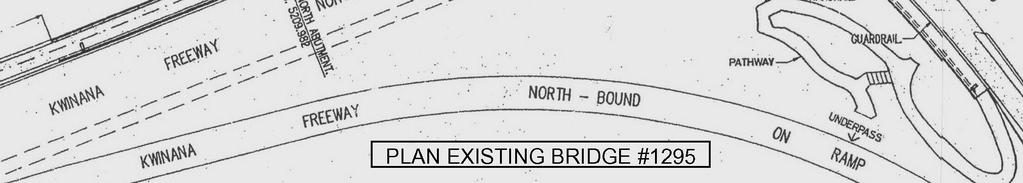 The existing bridge superstructure is a voided prestressed concrete beam section, curved both vertically and in plan, and is approximately 126 metres long (supported length 124 metres) along the