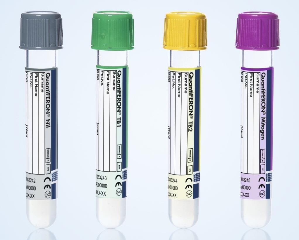 QuantiFERON-TB Gold Plus Blood Collection Tubes Nil (grey cap) Negative control Adjusts for background noise or non-specific IFN- in blood samples TB1 Antigen (green cap) Contains TB antigens that