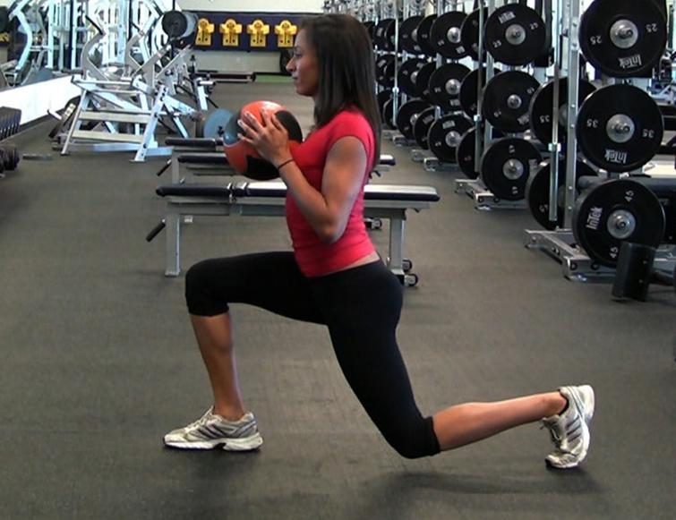 Lift Correctly Optimize Gains (Volume II: The Lunge) 3 help maintain patellar position and knee stability.