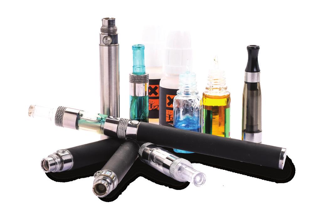 E-cigs are only beginning to come under government regulation.